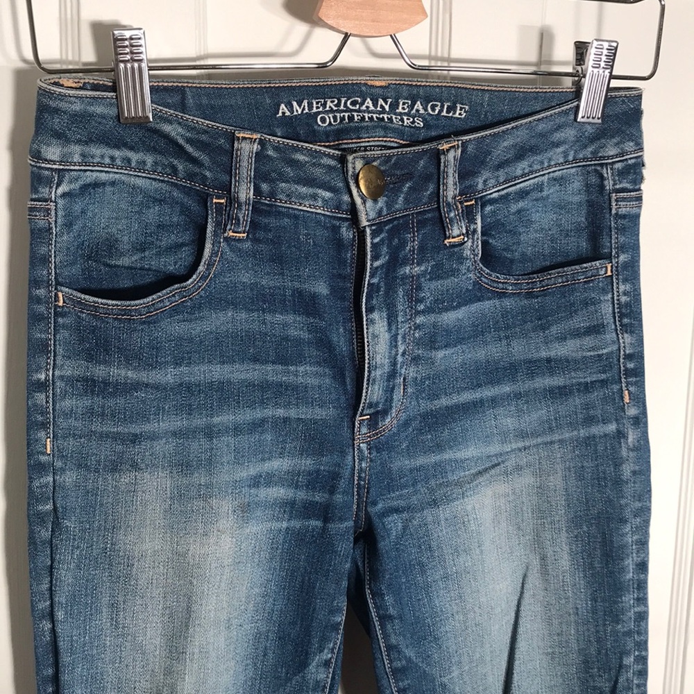 American Eagle high rise skinny jeans